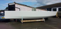 BLUE FLAME hull - the first one out of the mould
